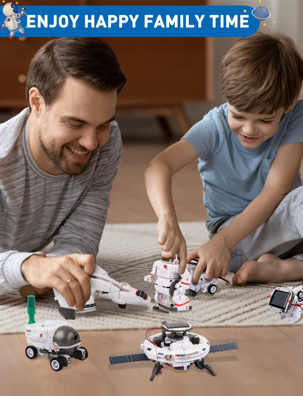 12-In-1 STEM Solar Robot Kit - STEM Projects for Kids Ages 8-12, Learning Educational Science Kits, DIY Building Toys, Birthday for 8 9 10 11 12 13 Year Old Boys Girls
